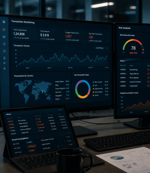 Financial Transaction Intelligence for AI Risk Detection