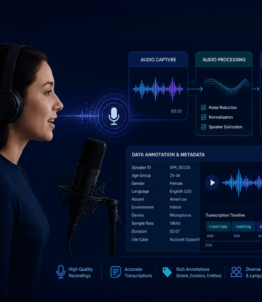 Voice Intelligence Dataset for Conversational AI Systems